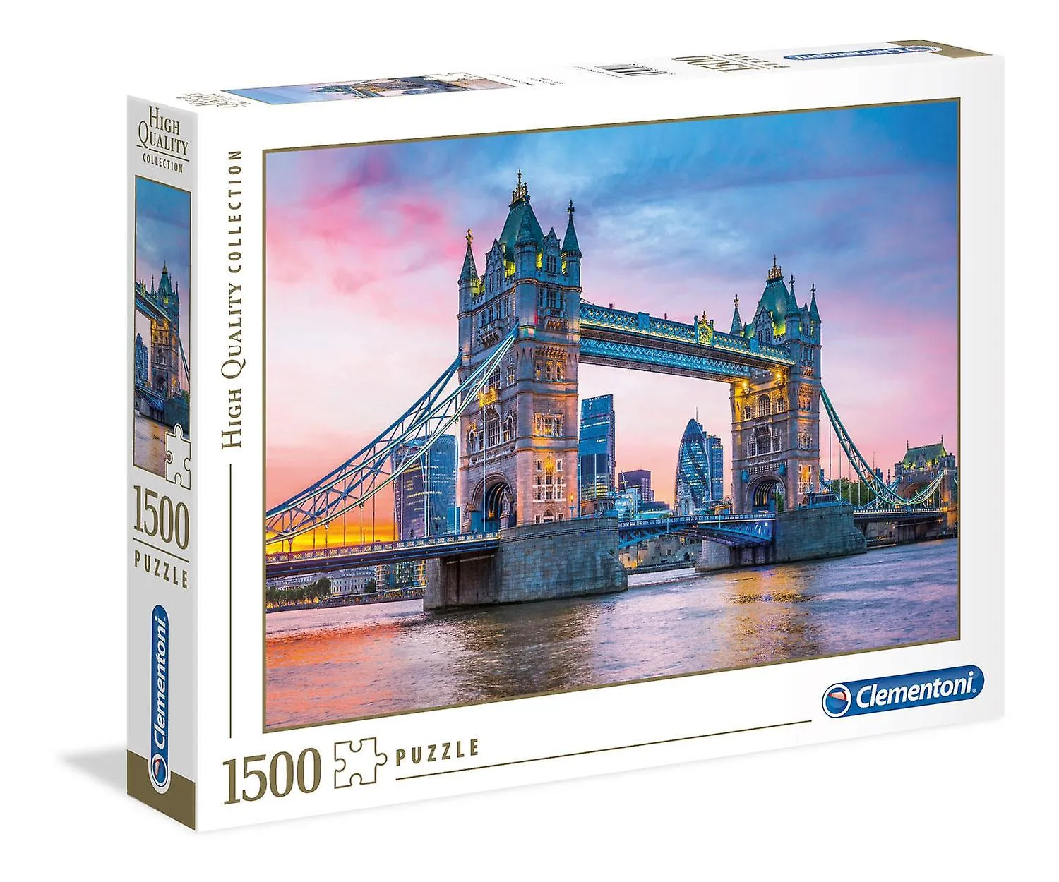 1500-Piece Clementoni Jigsaw Puzzle, Tower Bridge Sunset