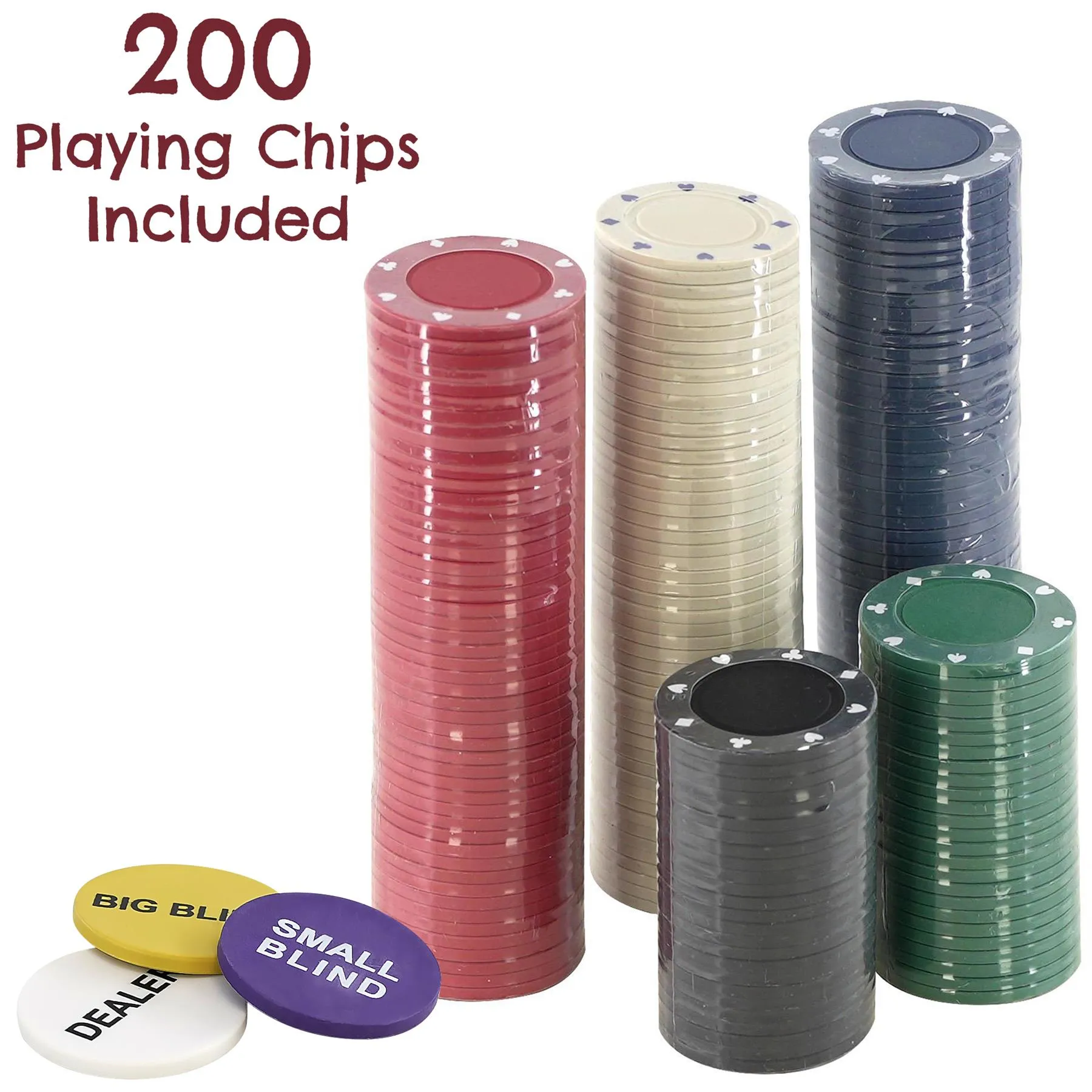 200pcs Poker Set In Metal Tin Box