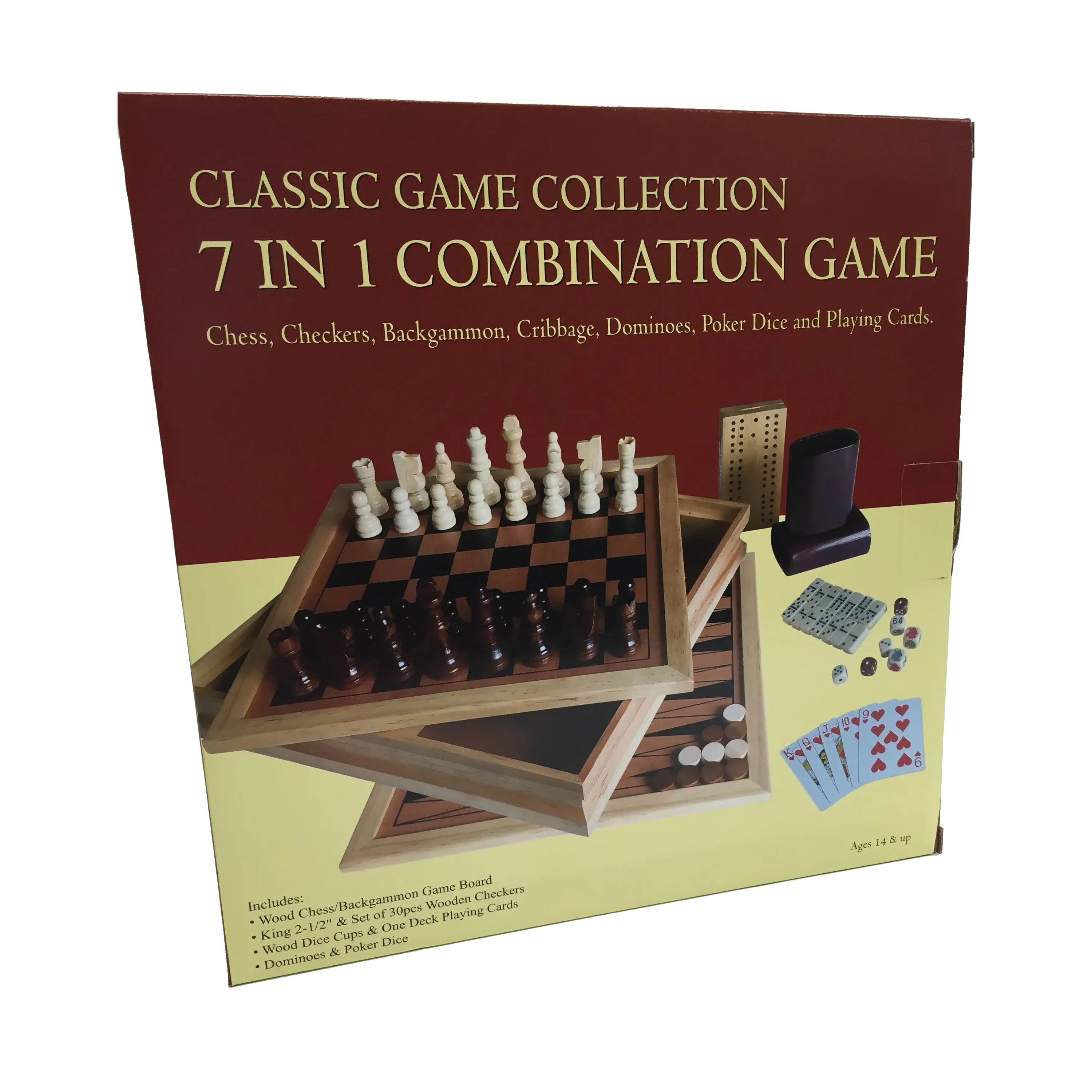 7 in 1 Combination Game Set