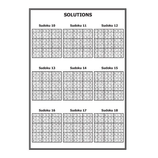 A4 Mega Large Print Modern Sudoku Book - Easy & Medium Challenging Puzzles High Quality Relaxing Brain Teasers