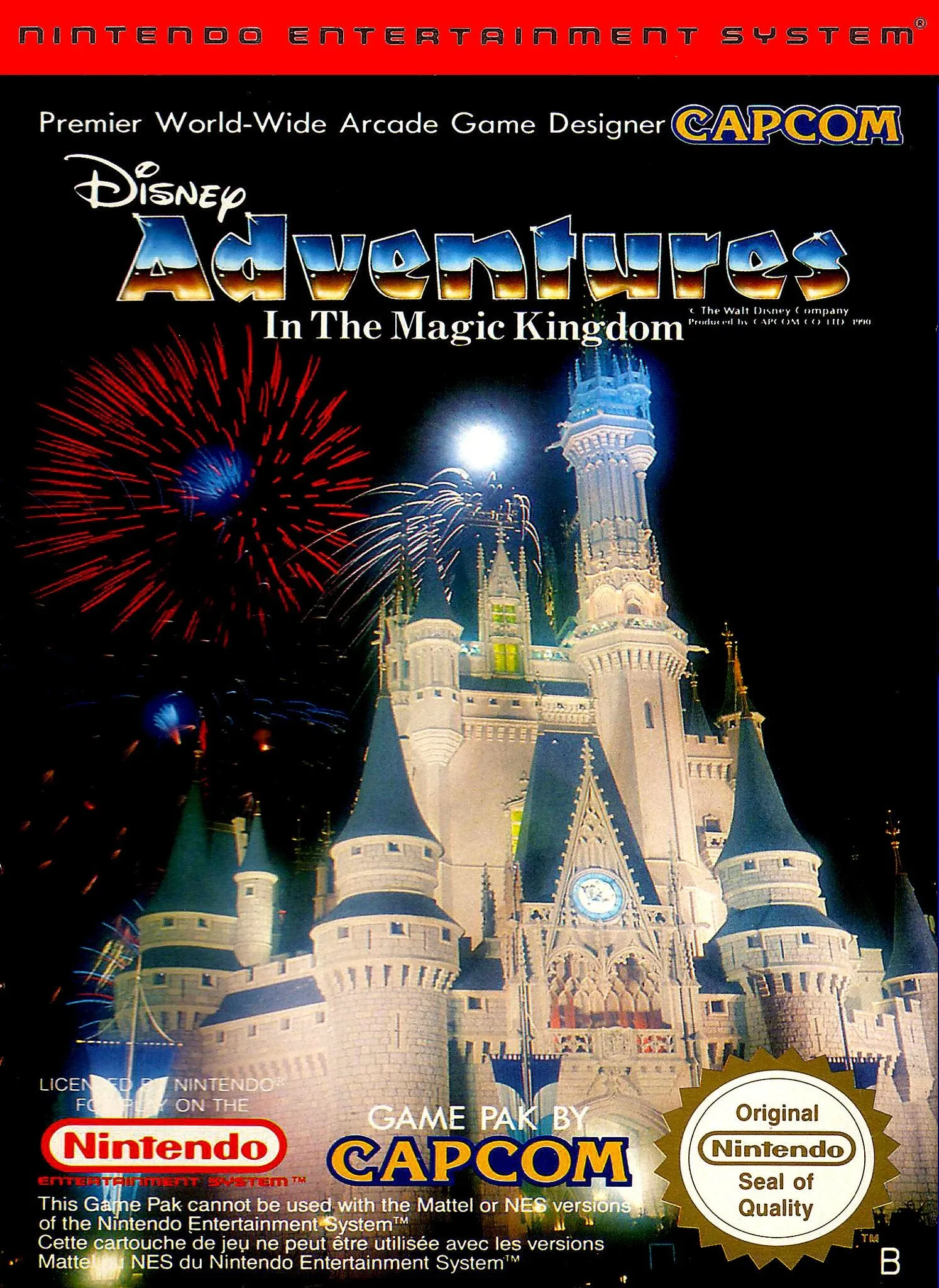 Adventures in the Magic Kingdom (Nintendo NES)