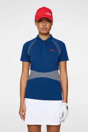 Alizee USA GOLF Seamless Polo