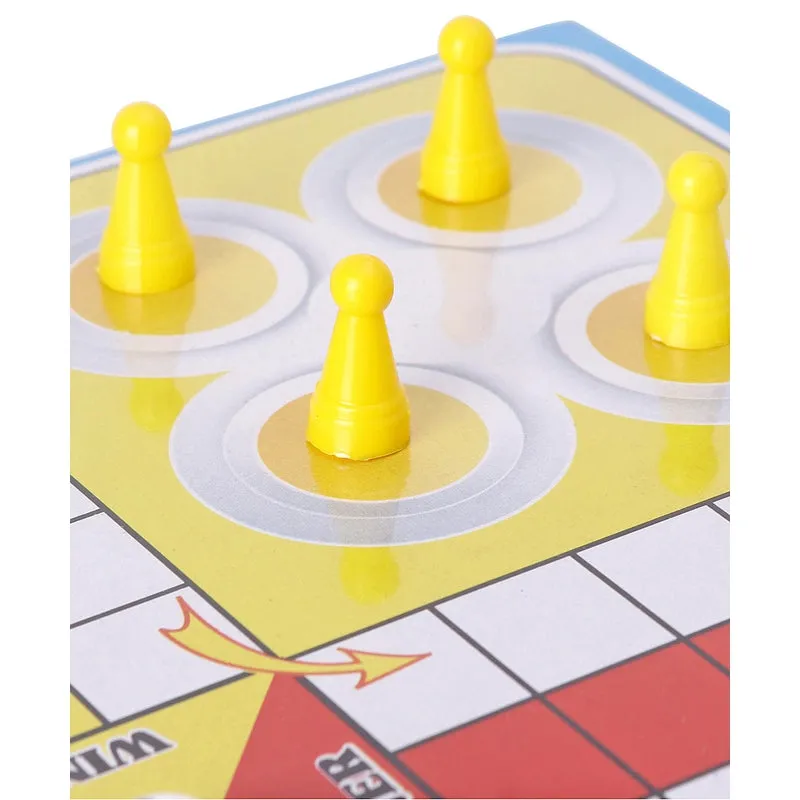 Annie 2 in 1 Chess & Ludo Small Board Game