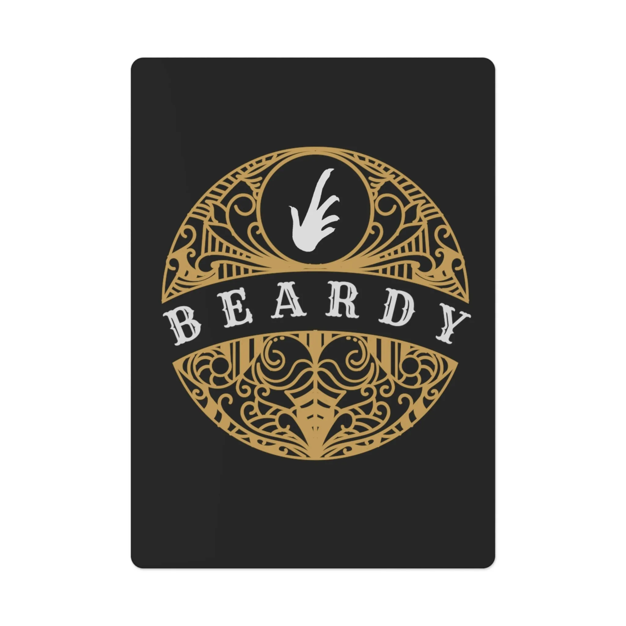 Bearded Dragon "Beardy" Tattoo Poker Playing Cards