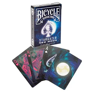 Bicycle Stargazer New Moon Playing Cards for All Ages,Pack of 1