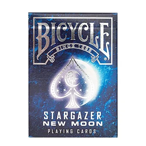 Bicycle Stargazer New Moon Playing Cards for All Ages,Pack of 1