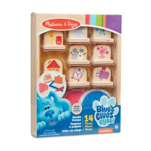 Blue's Clues & You! Wooden Handle Stamps Activity Set