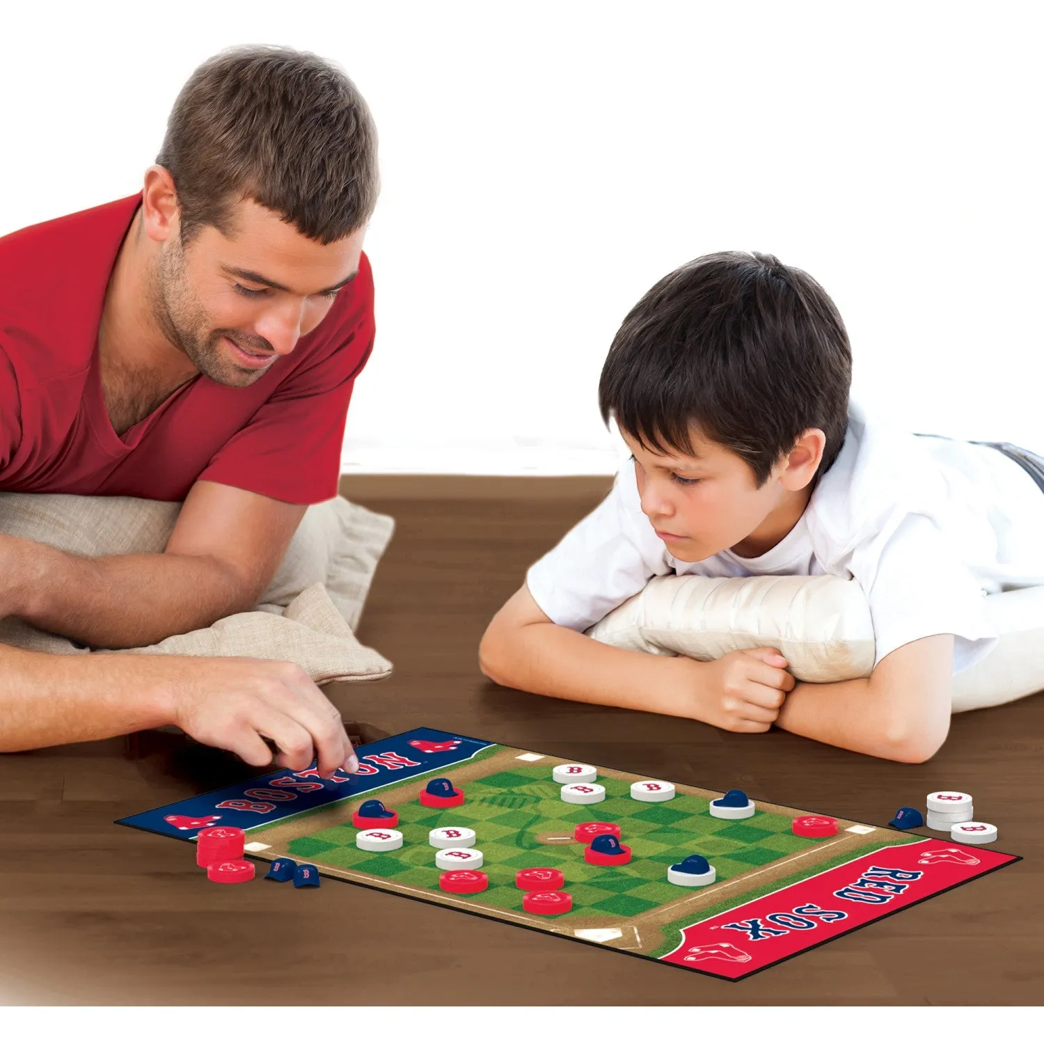 Boston Red Sox Checkers Board Game