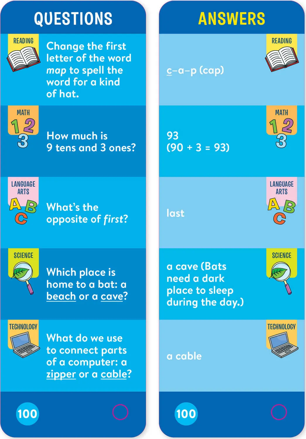 Brain Quest 1st Grade Smart Cards Revised 5th Edition