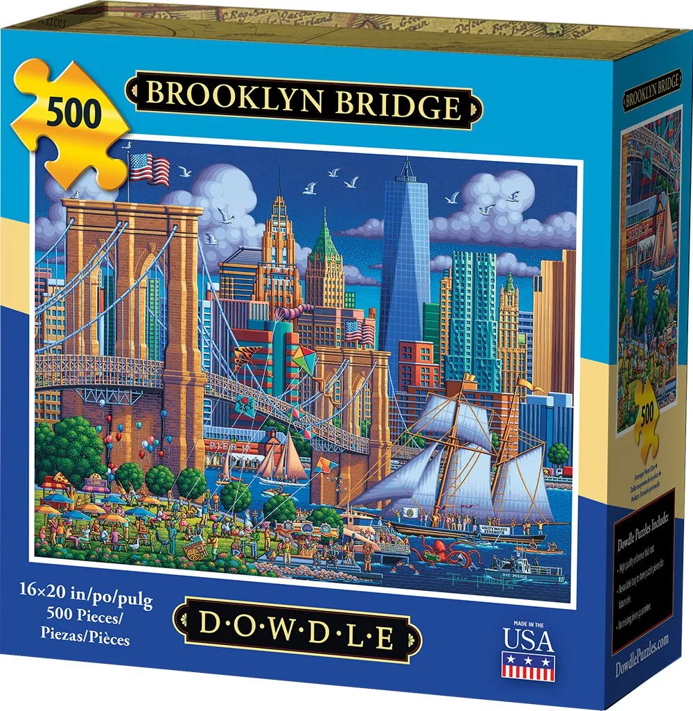 Brooklyn Bridge 1000 Piece Puzzle