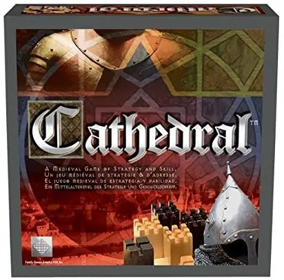 Cathedral Classic Wooden Strategy Game Full Sized Tabletop Edition