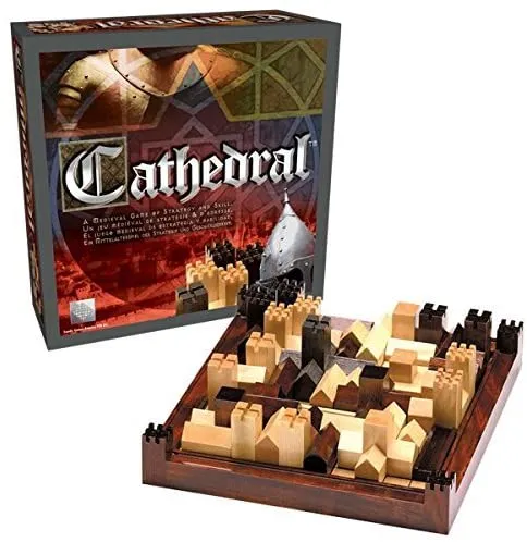 Cathedral Classic Wooden Strategy Game Full Sized Tabletop Edition