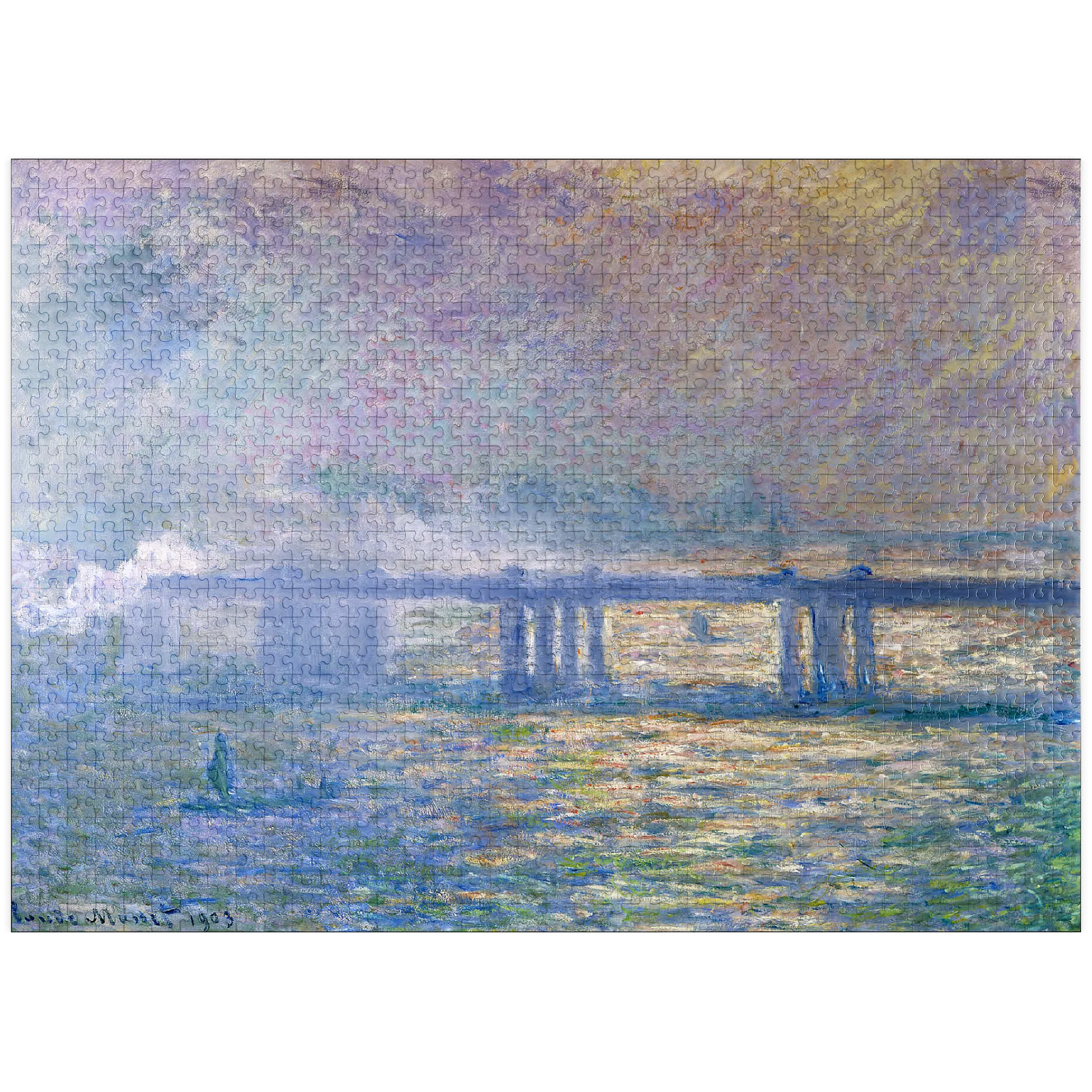 Claude Monets Charing Cross Bridge 1903