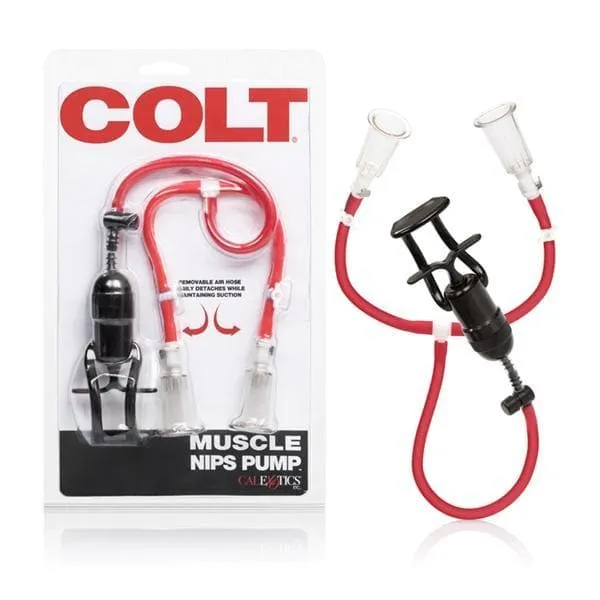 Colt Muscle Nips Pump with Intense Suction for Enhanced Nipple Play