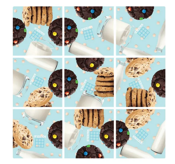 Cookie & Milk Squzzle Puzzle