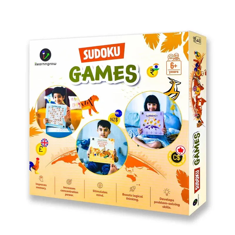 Countries Theme Sudoku Combo