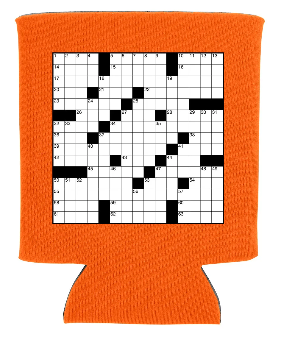 CROSSWORD PUZZLE KOOZIE