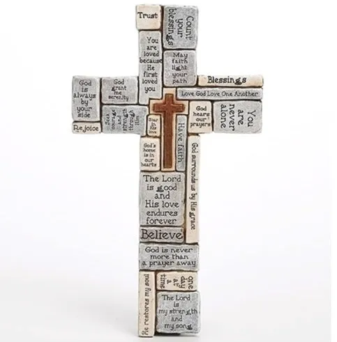 Crossword Wall Cross