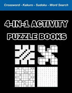 Digital Download 100 Printable Activity Puzzles