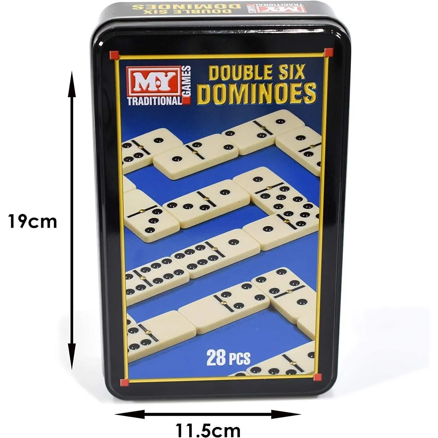 Double Six Classic Dominoes Set