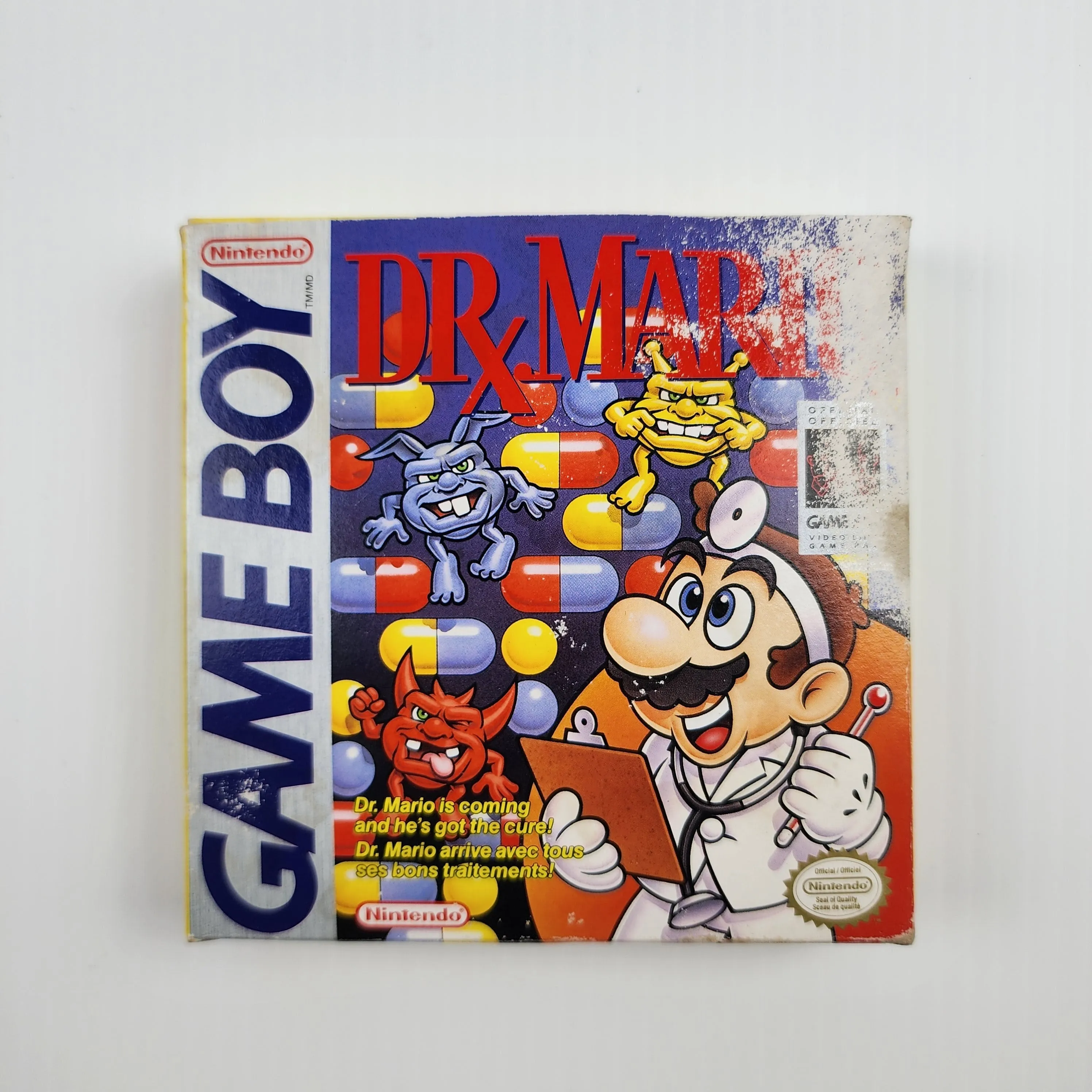 Dr. Mario - Gameboy Game - Complete in Box - Good Condition!