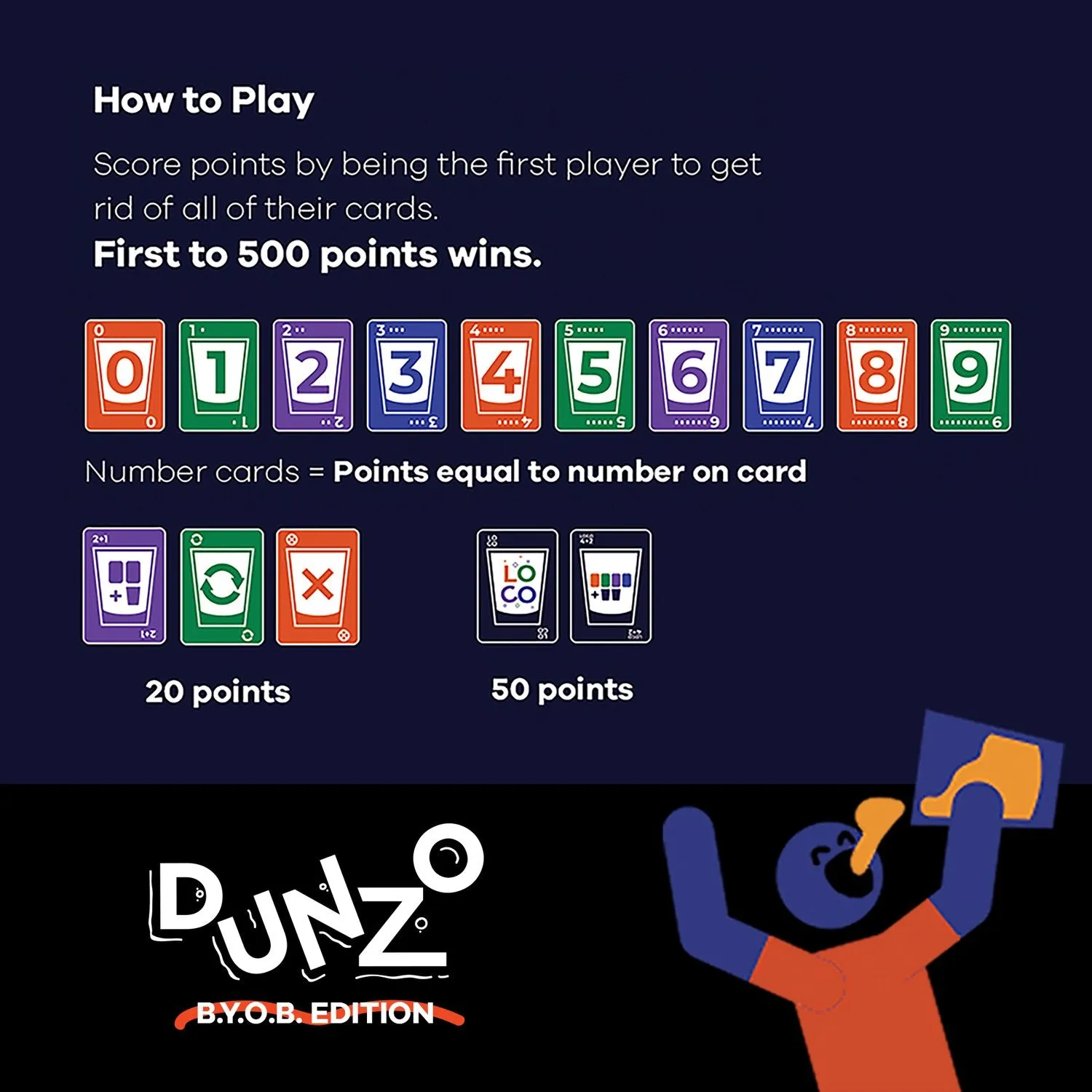 DUNZO  - Party Version Of Classic Card Game