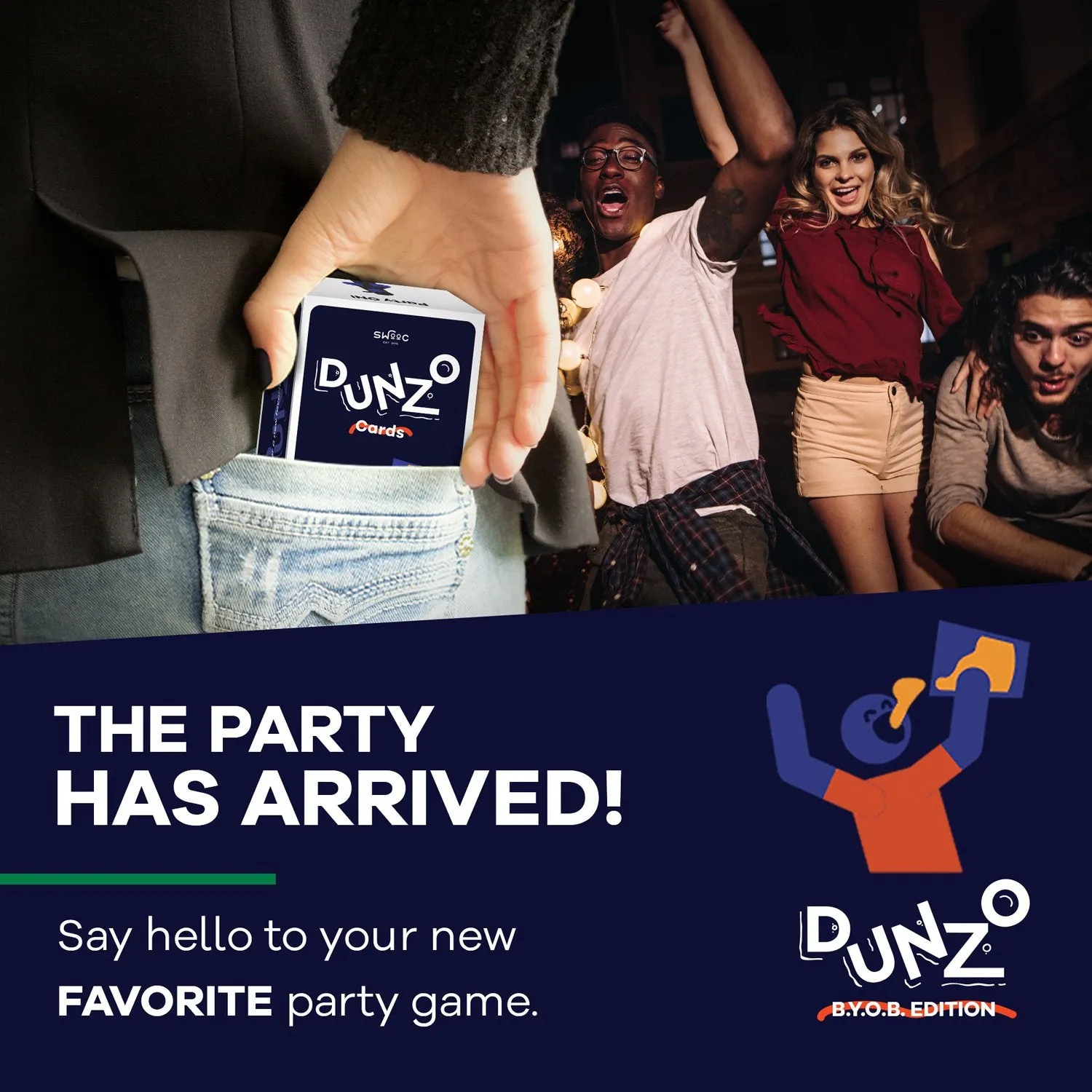 DUNZO  - Party Version Of Classic Card Game