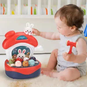 Early Education Hit Hamster Game With Light and Sound