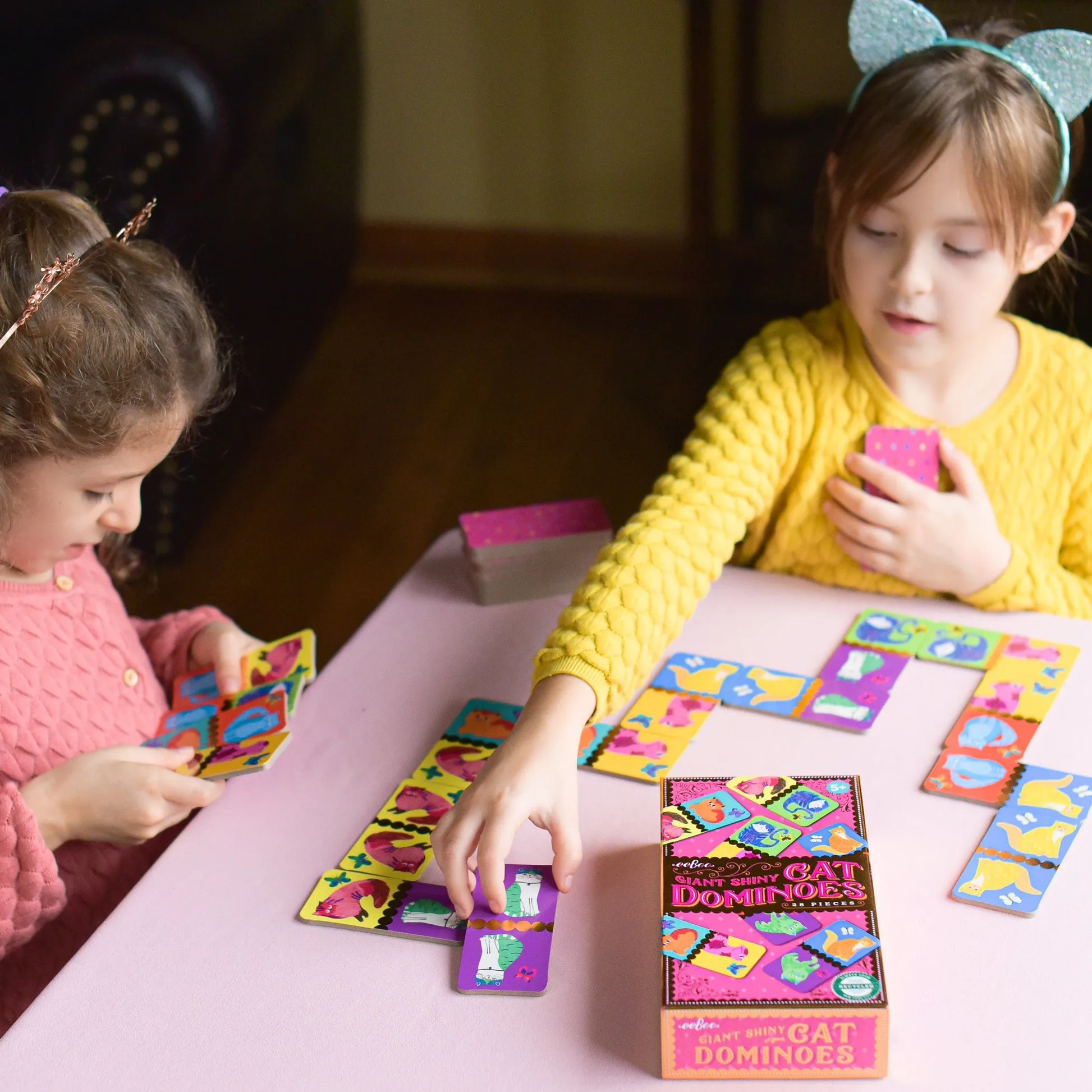 eeBoo Giant Shiny Cat Dominoes