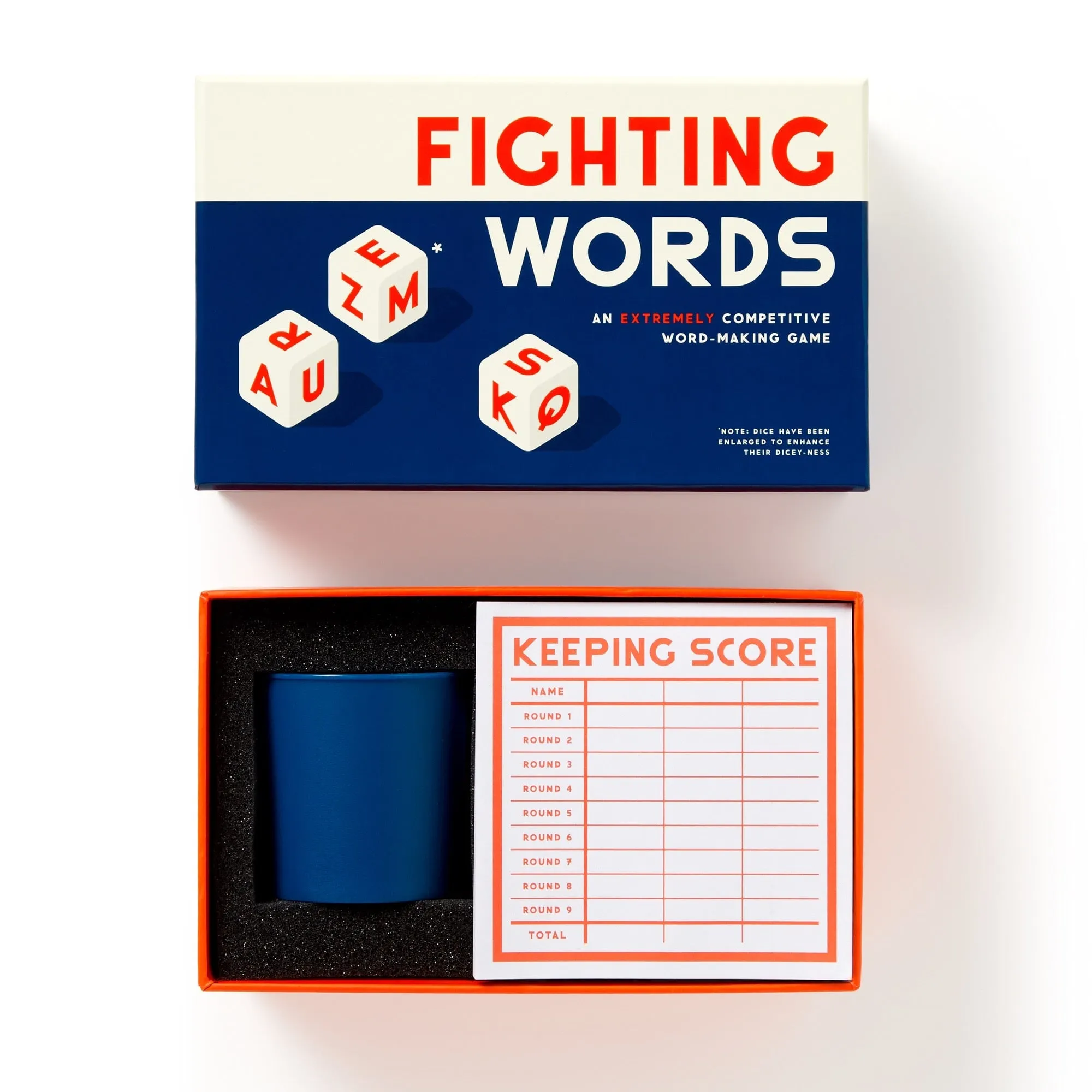 Fighting Words Dice Game