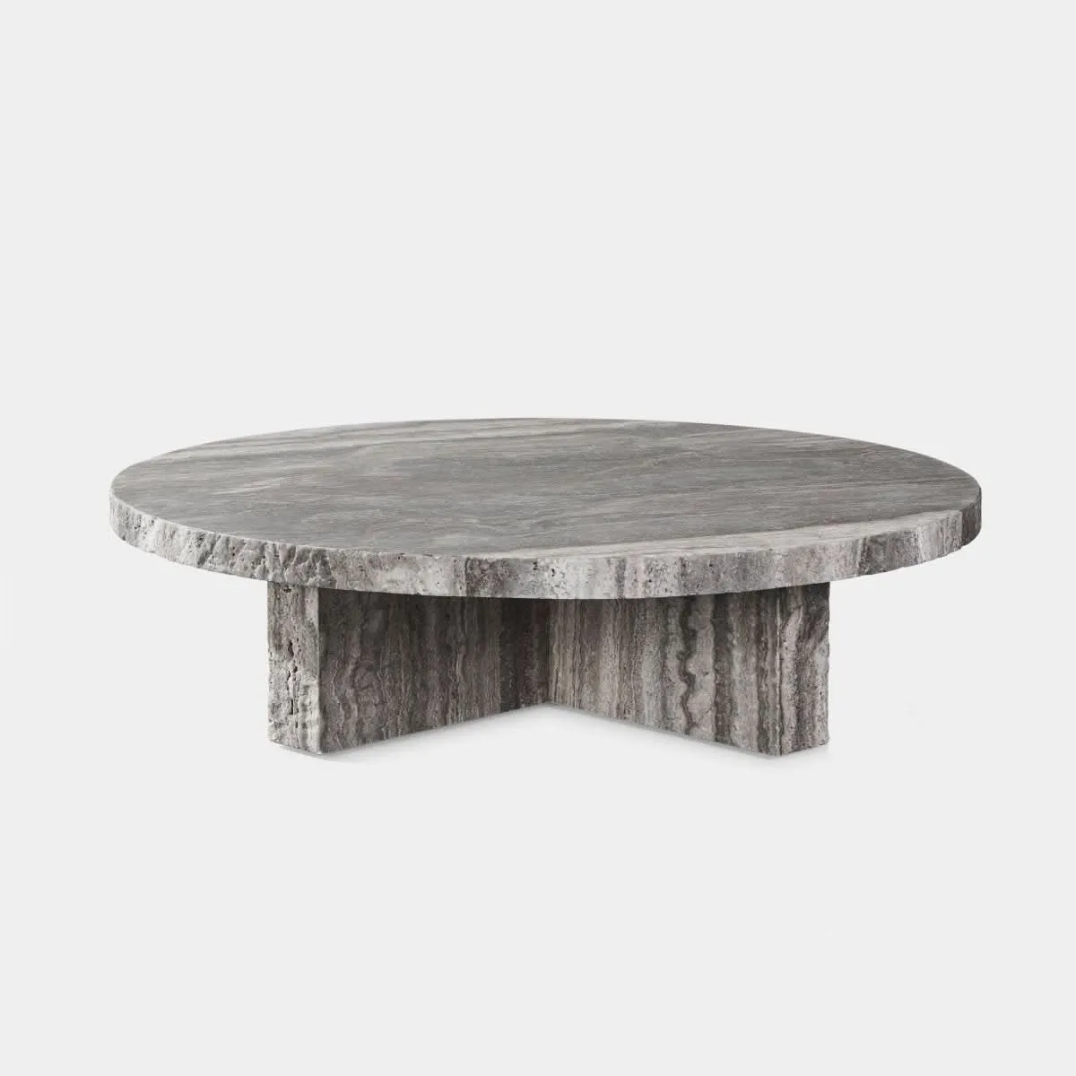 Florence Round Plank Coffee Table