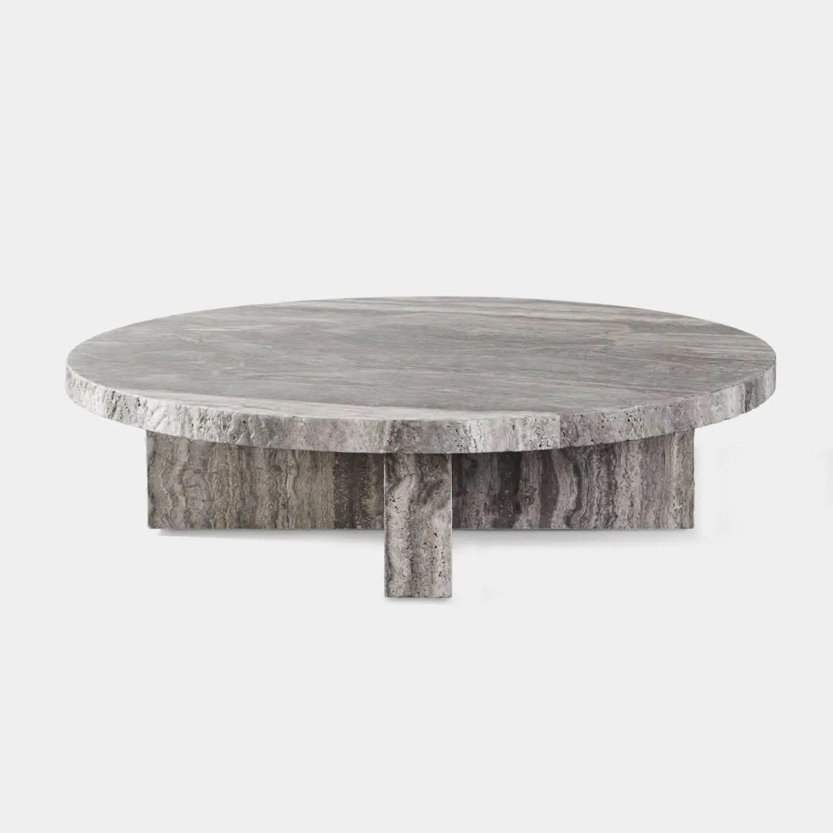 Florence Round Plank Coffee Table