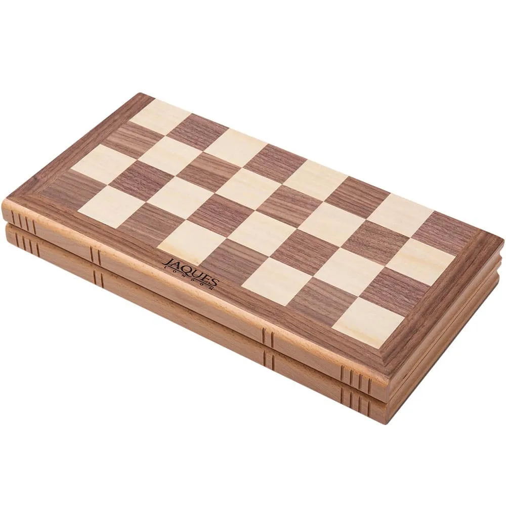 Folding Chess Set - Chess Draughts & Backgammon Set