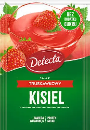 Fruity Mug - Strawberry flavored Jelly (Kisiel smak truskawkowy) - Delecta