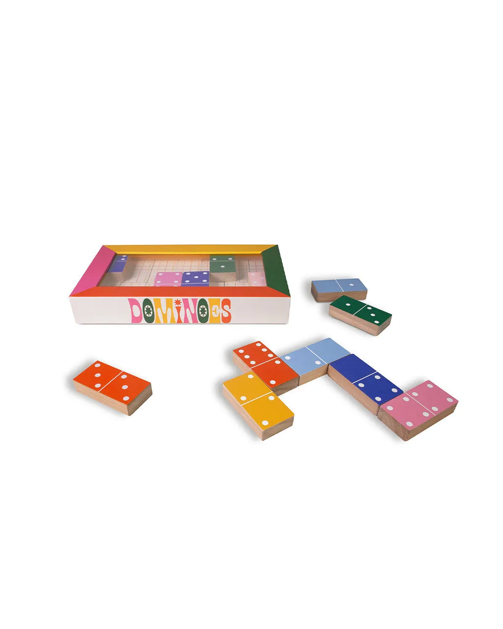 Game Night! Colorblock Dominoes