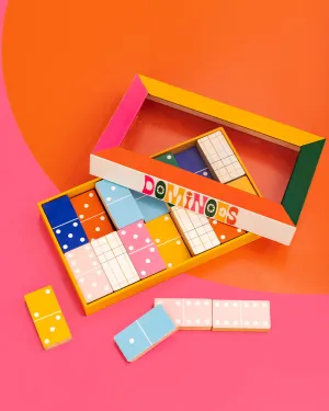 Game Night! Colorblock Dominoes