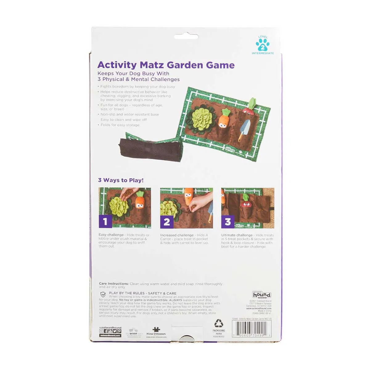 Garden Activity Matz Dog Puzzle