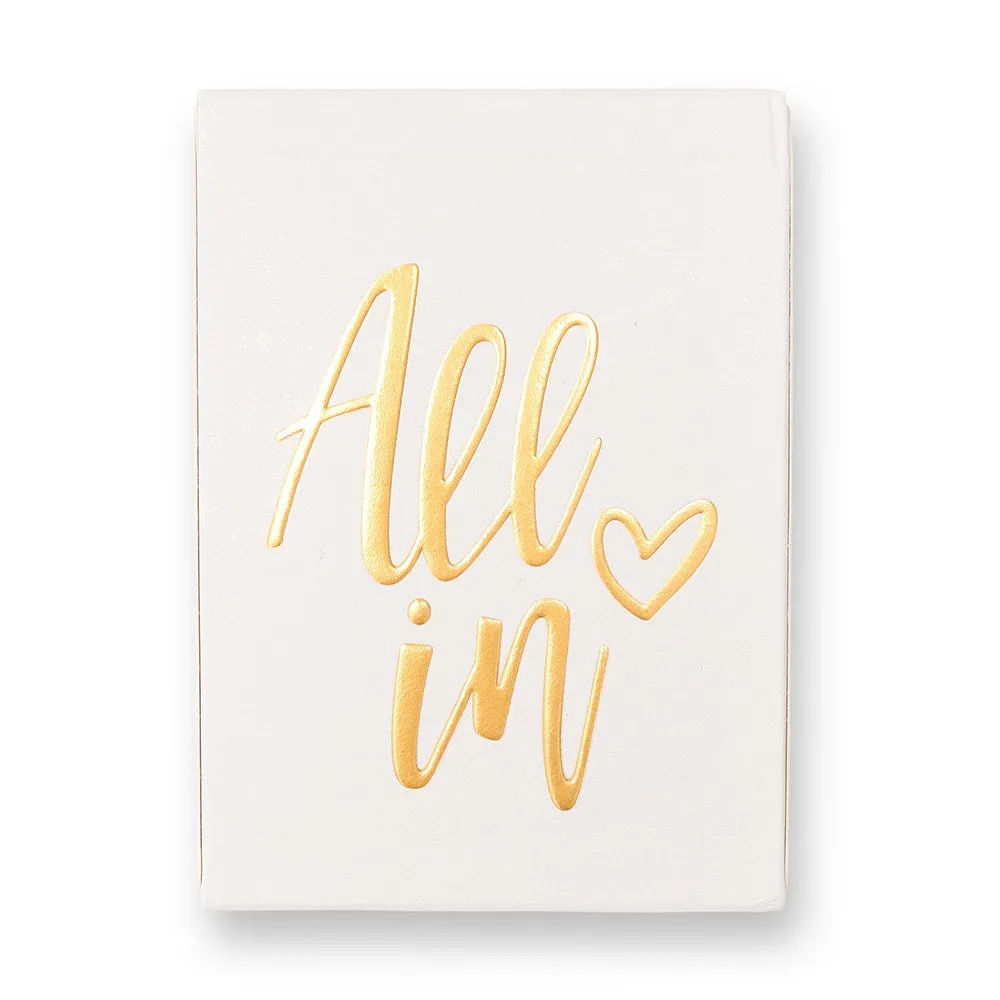 GOLD FOIL ALL IN PLAYING CARDS