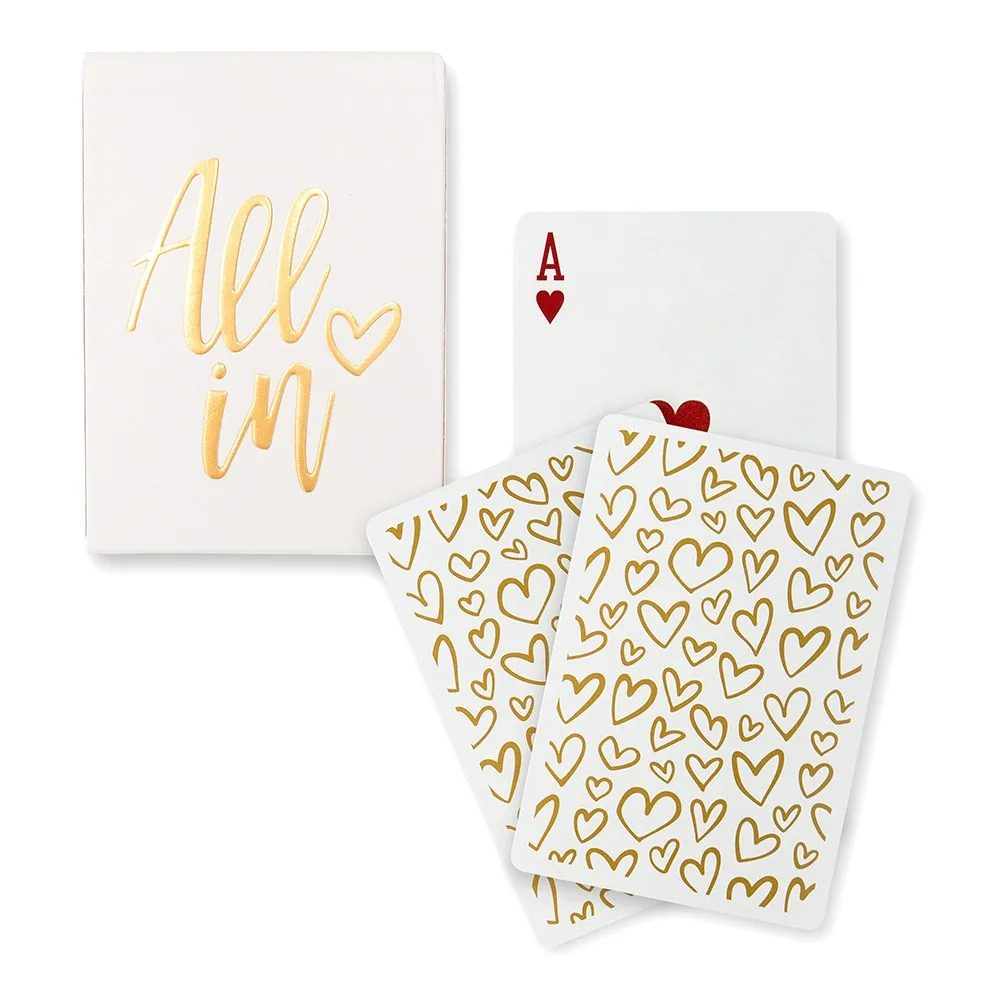 GOLD FOIL ALL IN PLAYING CARDS