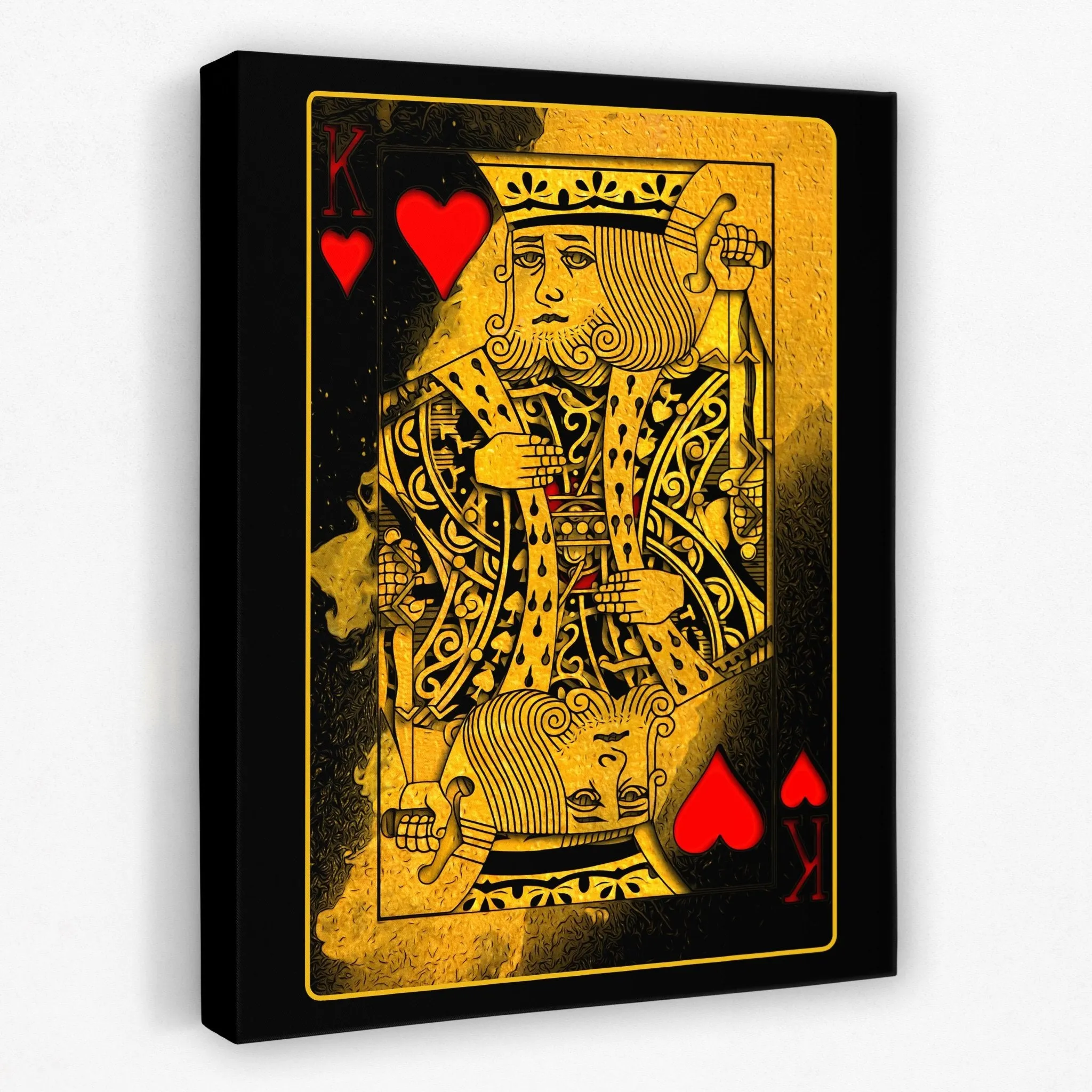 Gold King of Hearts