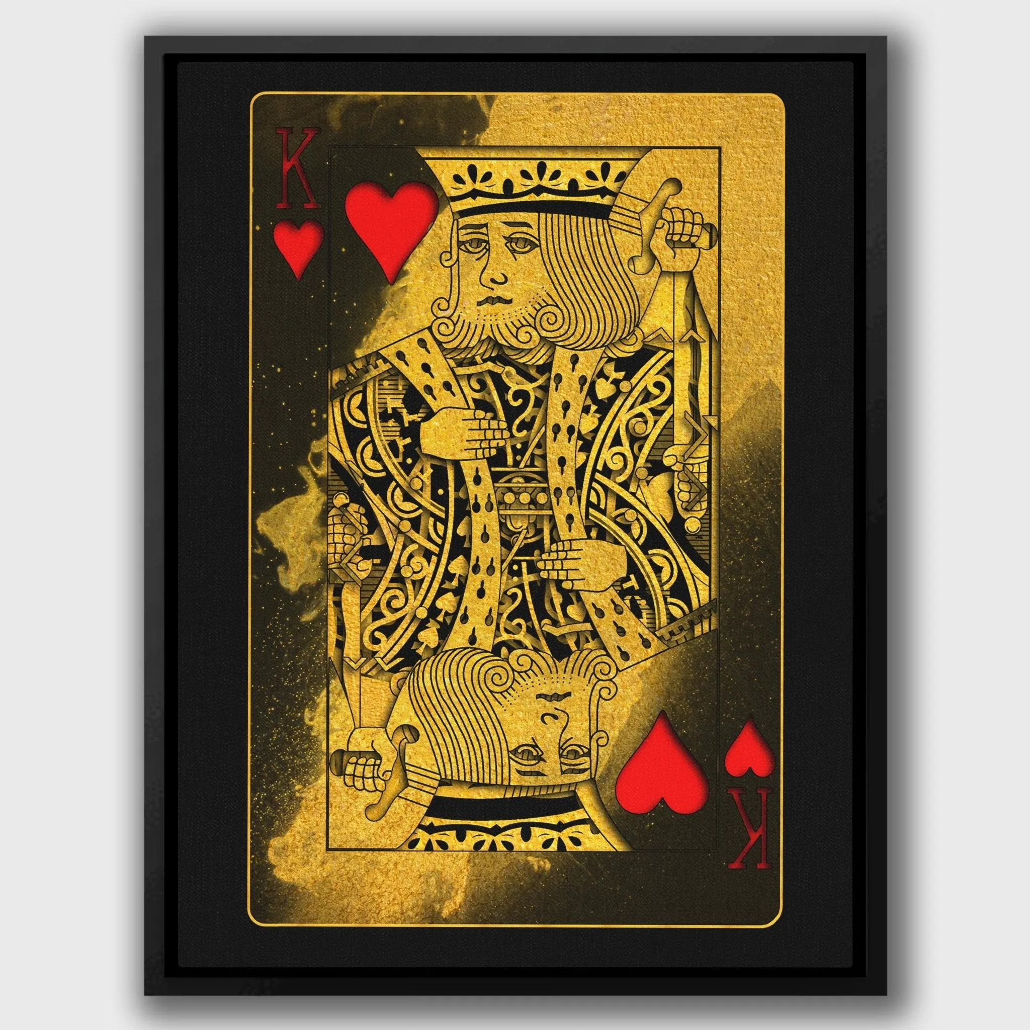 Gold King of Hearts