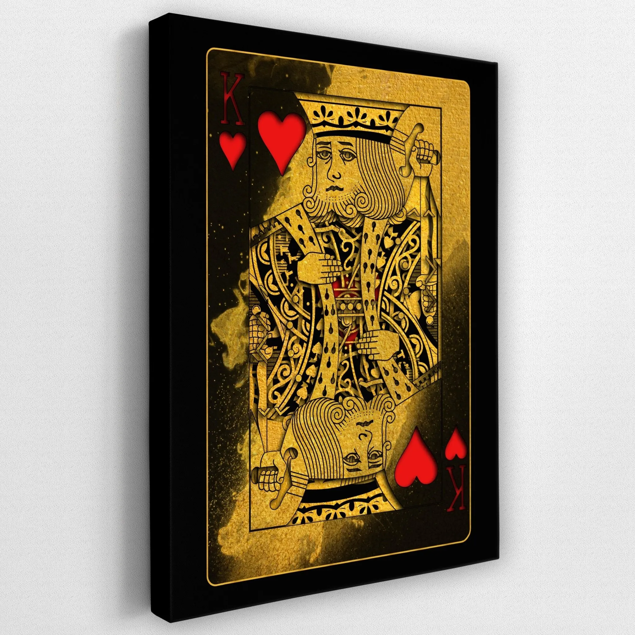 Gold King of Hearts