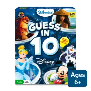 Guess in 10: Disney | Trivia card game (ages 6 )