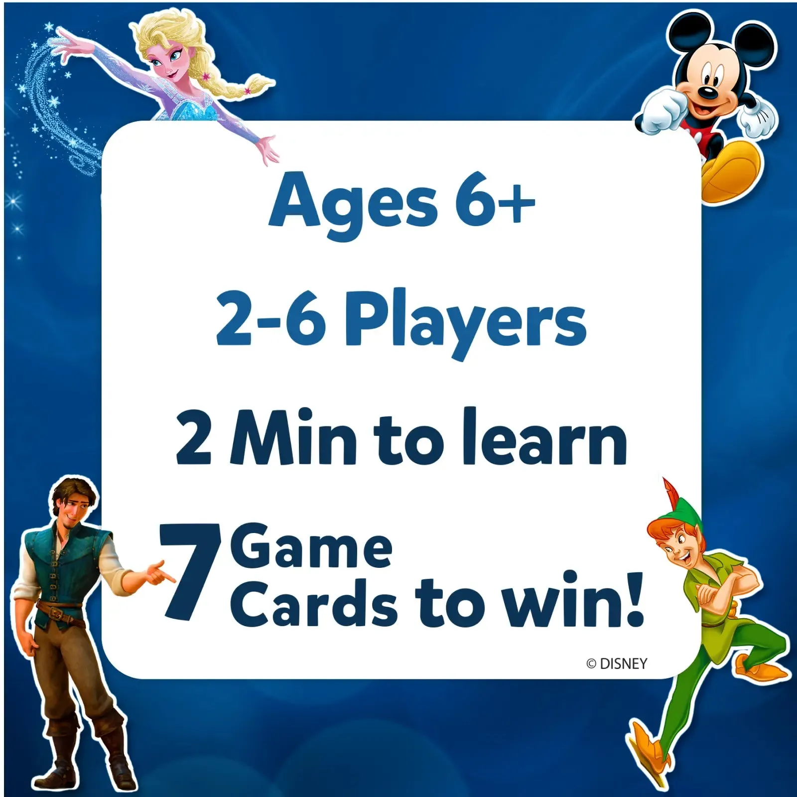 Guess in 10: Disney | Trivia card game (ages 6 )