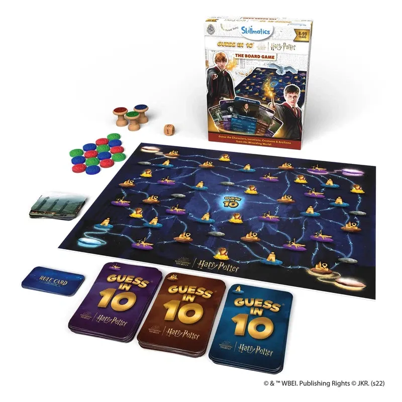 Guess in 10: Harry Potter Board Game | Trivia Game (Ages 8 )