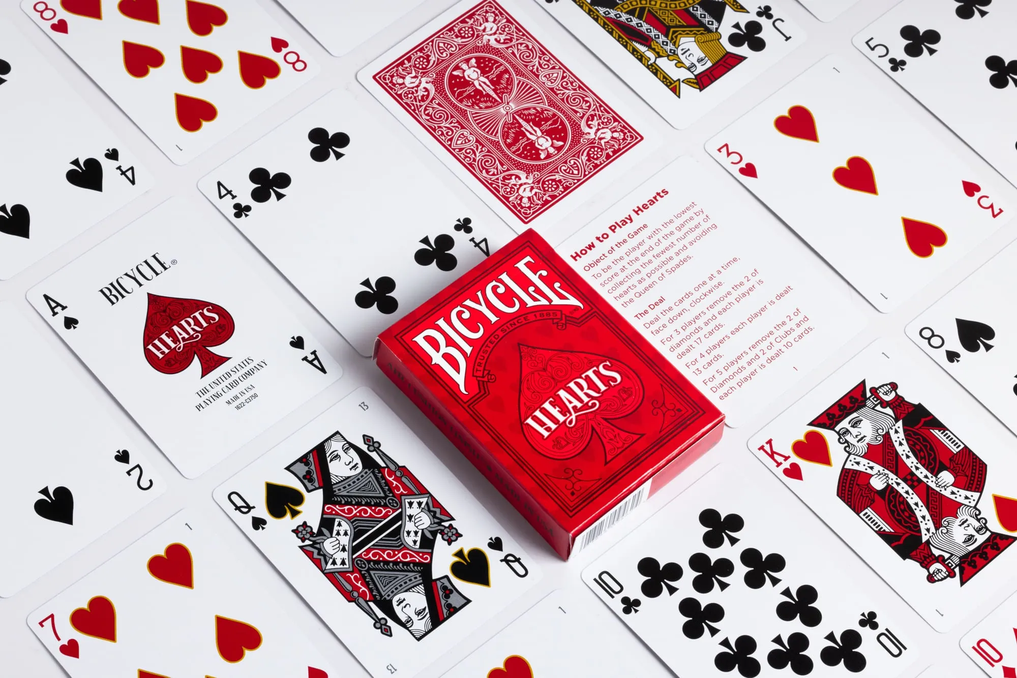 Hearts Playing Card Game