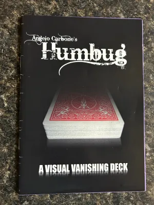 Humbug - Angelo Carbone (Booklet only, no gimmick)