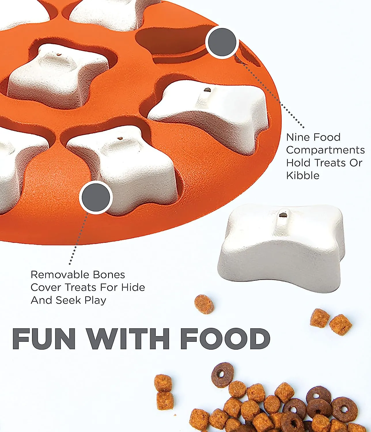 Interactive Toy - Easy Interactive Treat Puzzle - Dog Toy