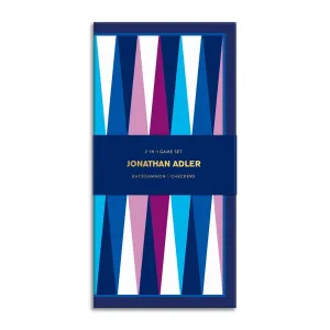 Jonathan Adler 2-in-1 Travel Game Set - Quick Ship