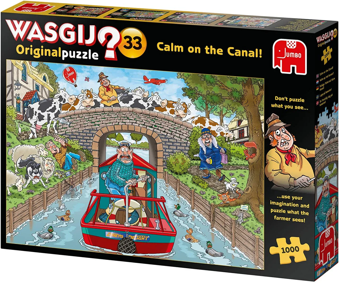 Jumbo Wasgij Original 33: Calm on the Canal